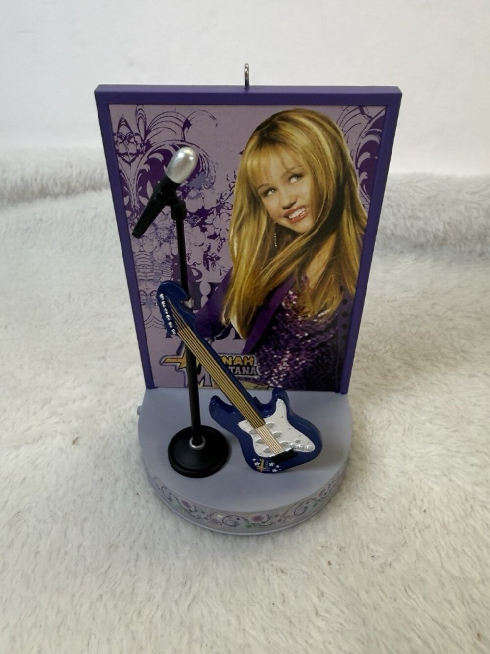 Hallmark Keepsake Hannah Montana Disney Channel Ornament 2008 w/ Sound Miley